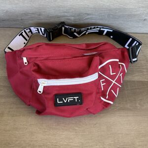 Live Fit LVFT Unisex Fanny Pack Red Approx 13 x 7 x 3